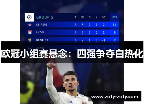 欧冠小组赛悬念：四强争夺白热化